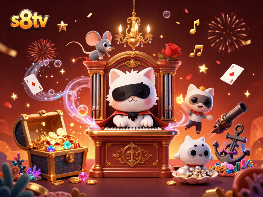 S8TV streams thrilling live sports experiences with vibrant visuals and exciting gaming elements.