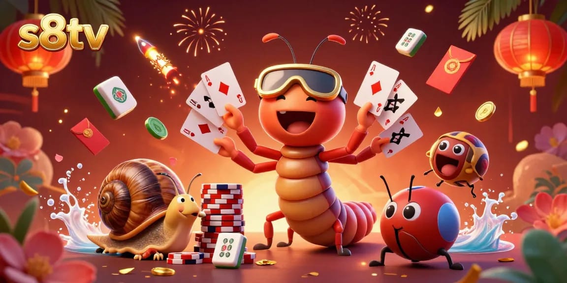 Experience thrilling action on s8tv with vibrant casino elements and dynamic game characters.