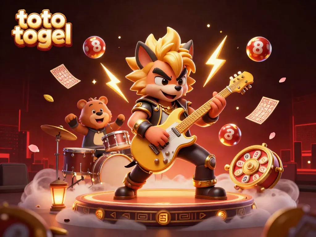 Momen seru dalam toto togel saat karakter wolf tampil memukau di panggung kasino.
