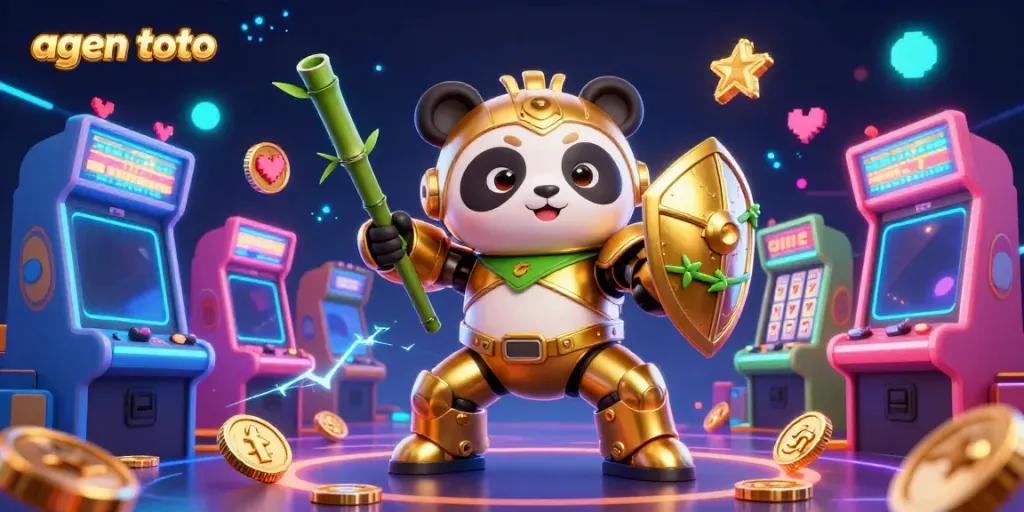 Gamer menggunakan agen toto untuk memenangkan jackpot dengan slot 3D di arena kasino.