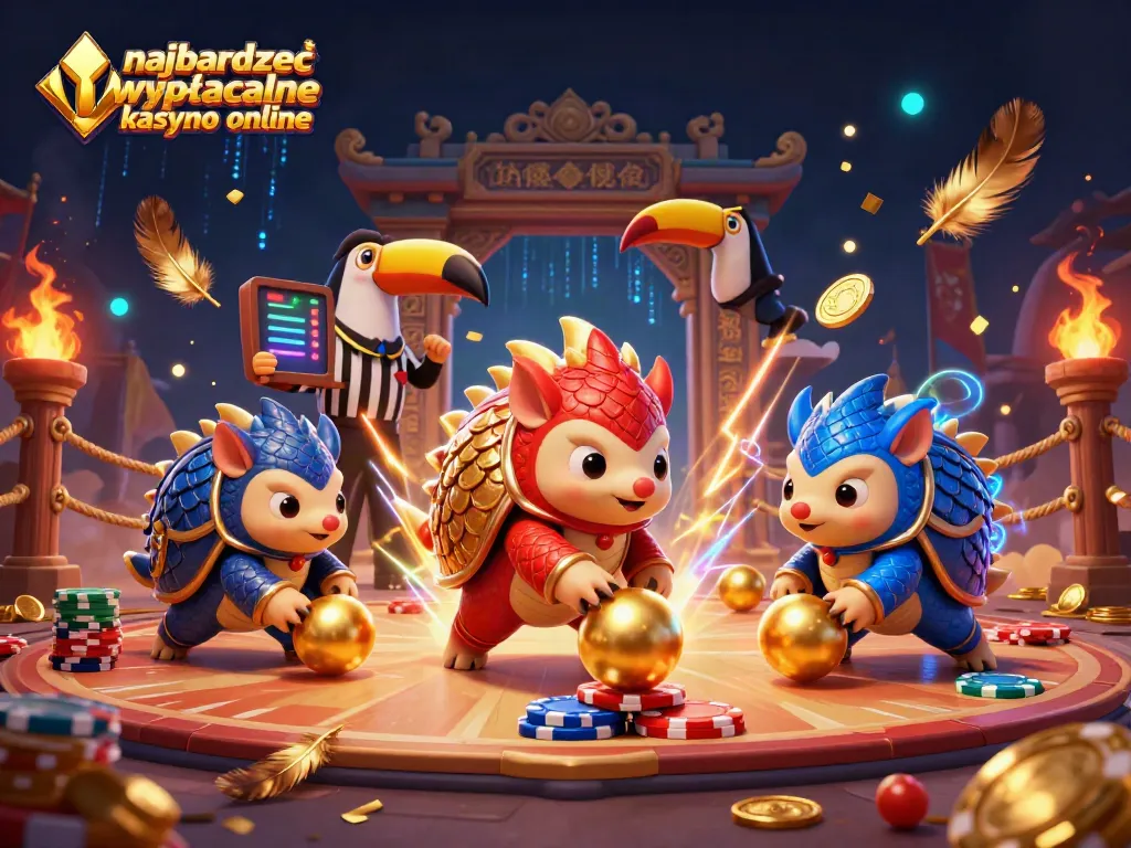 Experience the thrill of najbardziej wypłacalne kasyno online with vibrant pangolins and dynamic casino elements!