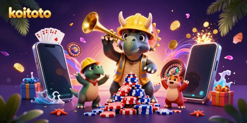 Koitoto memainkan slot gacor dengan keseruan jackpot dan berbagai permainan menarik.