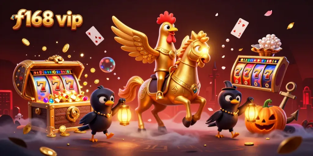 Engage in exhilarating gameplay at f168 vip with dynamic slot reels and vibrant casino elements.