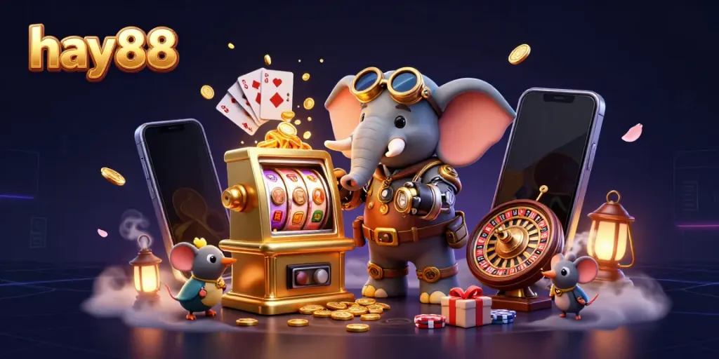Activate your game with hay88's vibrant slot machine adventure featuring clever steampunk characters.