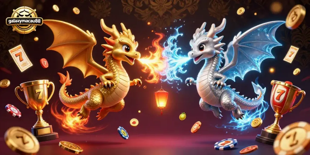 Experience thrilling wins at galaxymacau88 with dragons amidst dazzling casino elements and jackpots.