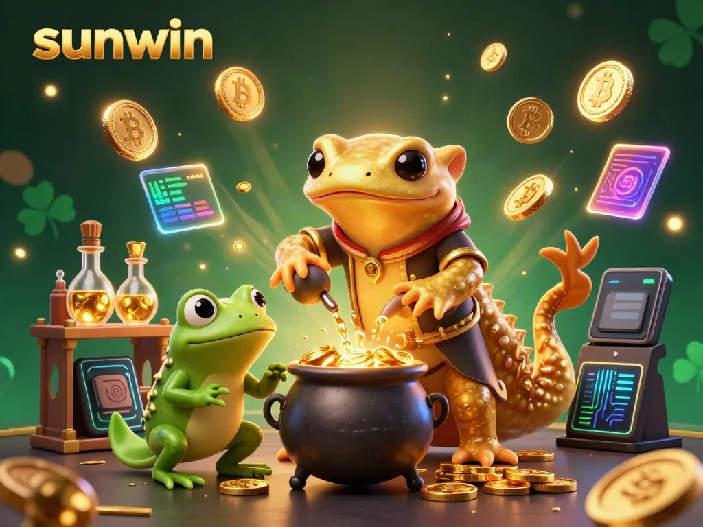Experience thrilling gameplay with sunwin's enchanting scene of magical transformations in a medieval casino