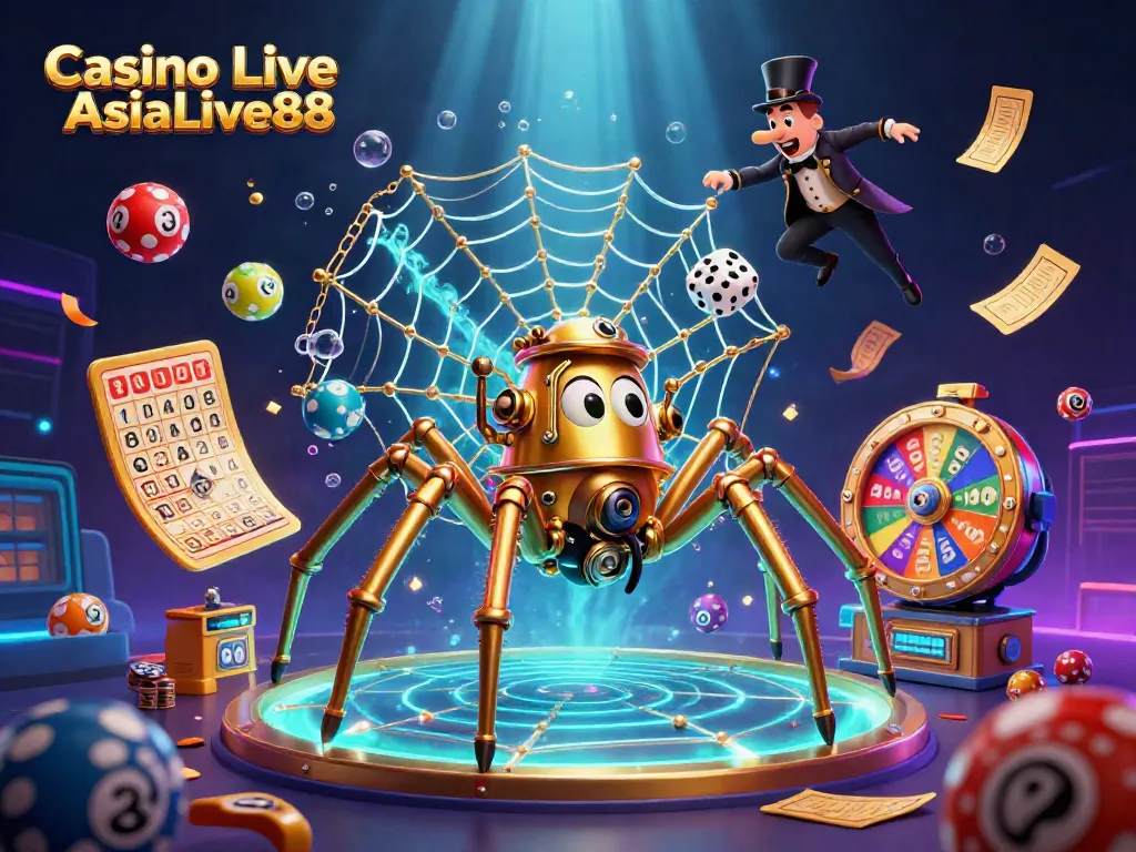 Experience excitement at Casino Live AsiaLive88 with a dazzling steampunk scene full of action!