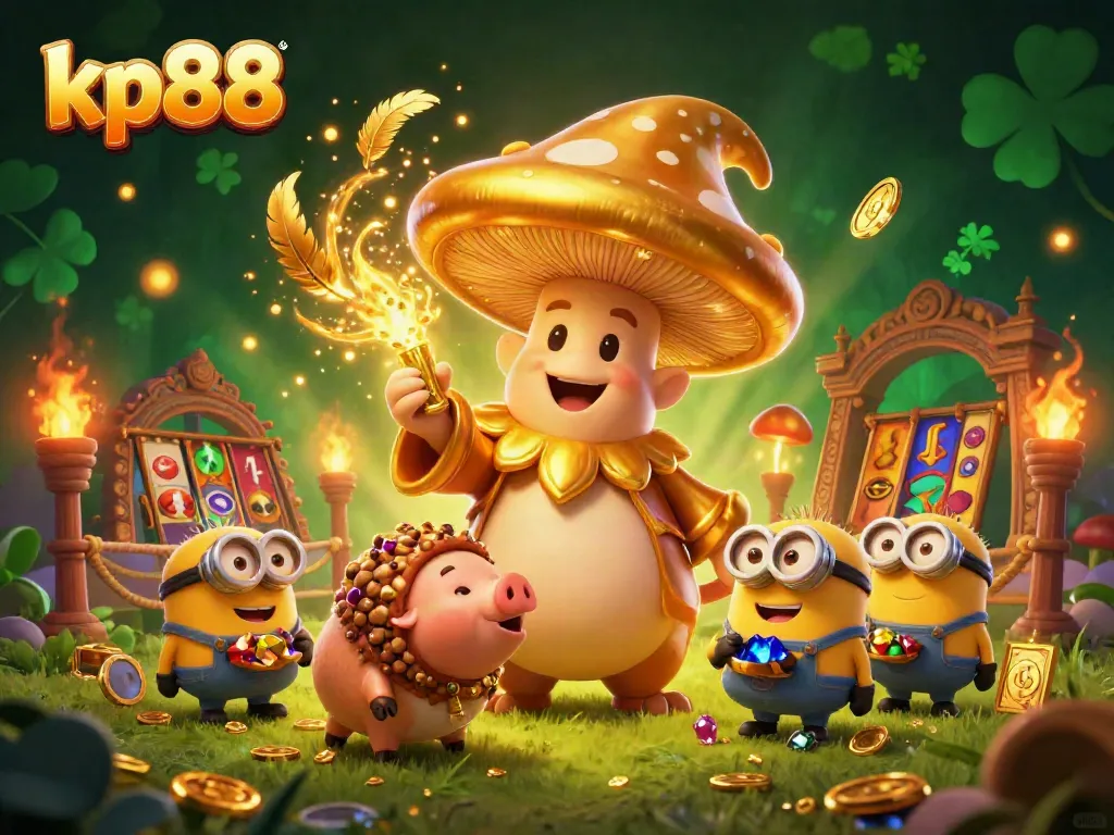 Play slots at kp88 and experience a magical world filled with treasures and wonders.