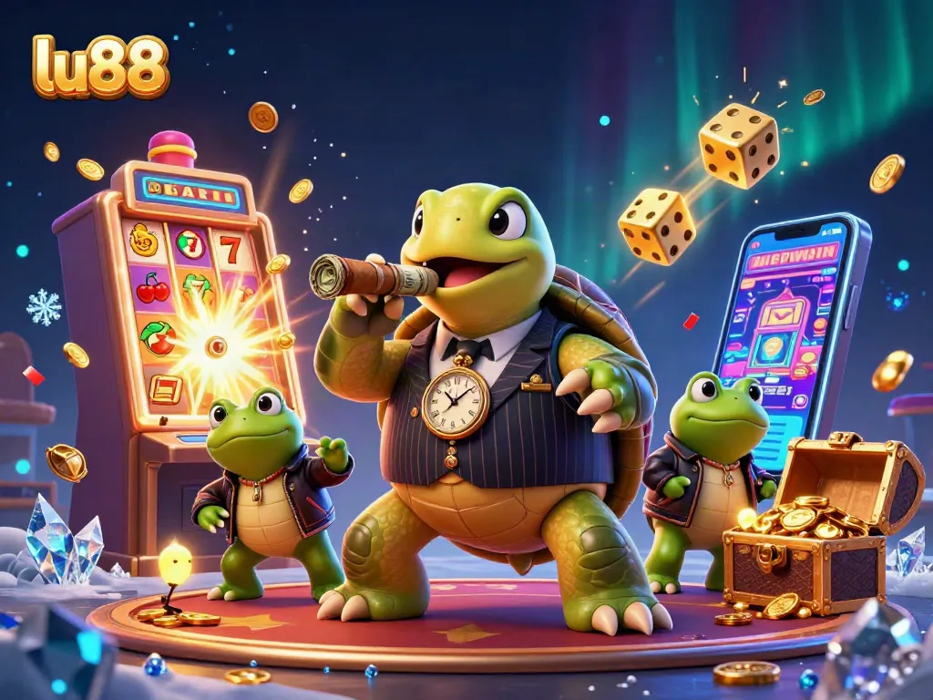 Engage with the exciting world of lu88 as a snapping turtle mobster and bullfrogs win jackpots!