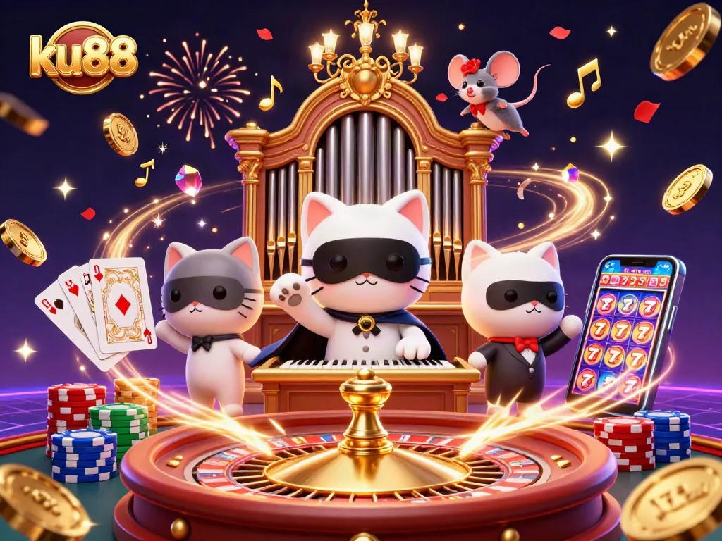 Engage with ku88’s thrilling casino experience featuring vibrant characters and dynamic game elements.