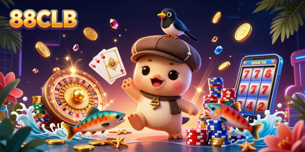 Play 88CLB and win with vibrant casino games; experience the thrill of winning!