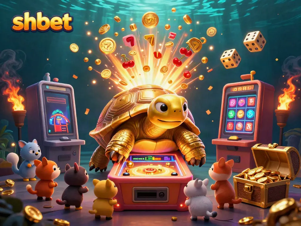Engage with shbet's thrilling casino experience featuring vibrant scenes of gaming excitement.