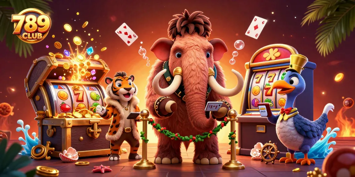 Engaging 789CLUB game scene showcasing a lively casino atmosphere with animated characters.