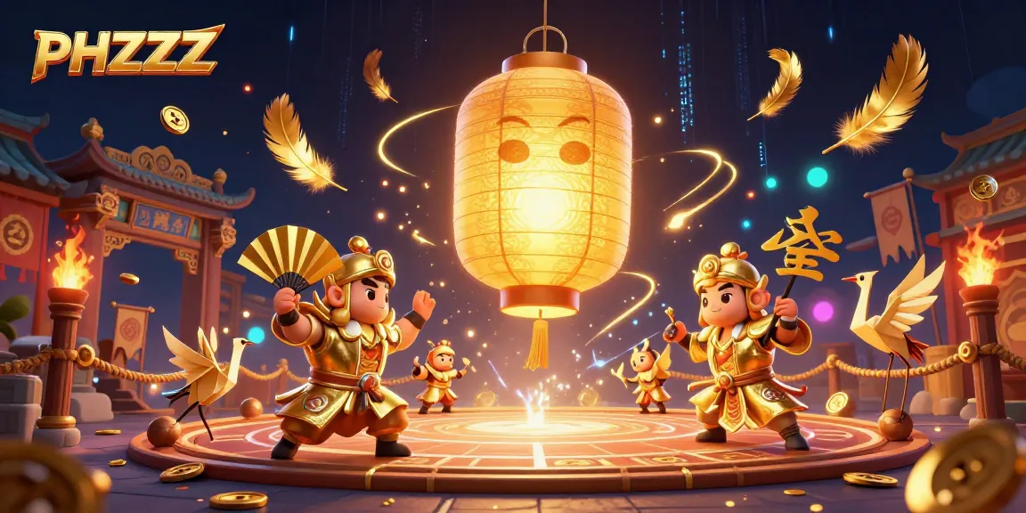 PHZZZ illuminates a dynamic night market casino, showcasing exciting gambling elements and vibrant characters.
