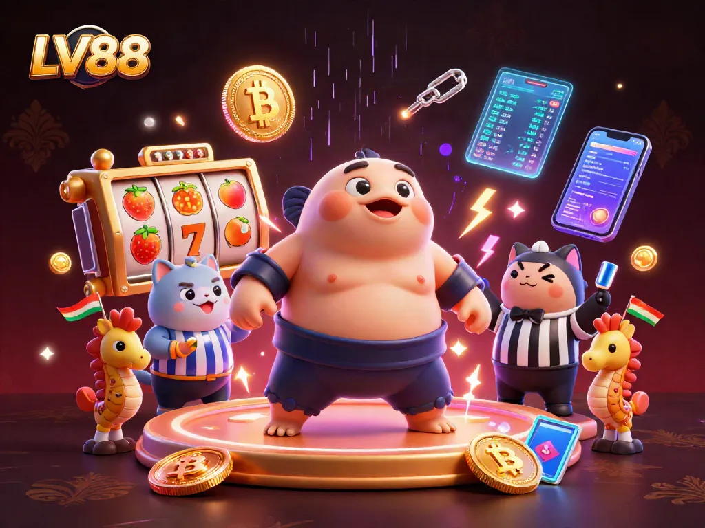 Engage with LV88's vibrant underwater casino scene full of playful elements and winning strategies.